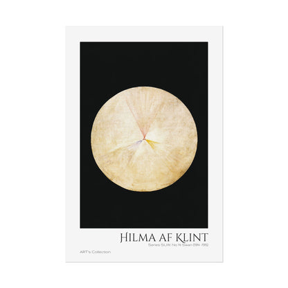 Series SUW, No 14 Swan (1914 -1915) by Hilma af Klint  / Affiche imprimée - Série ART's Collection