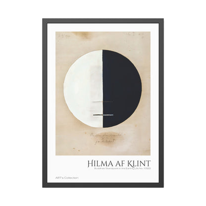 Buddhas Standpoint in the Earthly Life No. 3 (1920) by Hilma af Klint  / Affiche Encadrée série ART's Collection