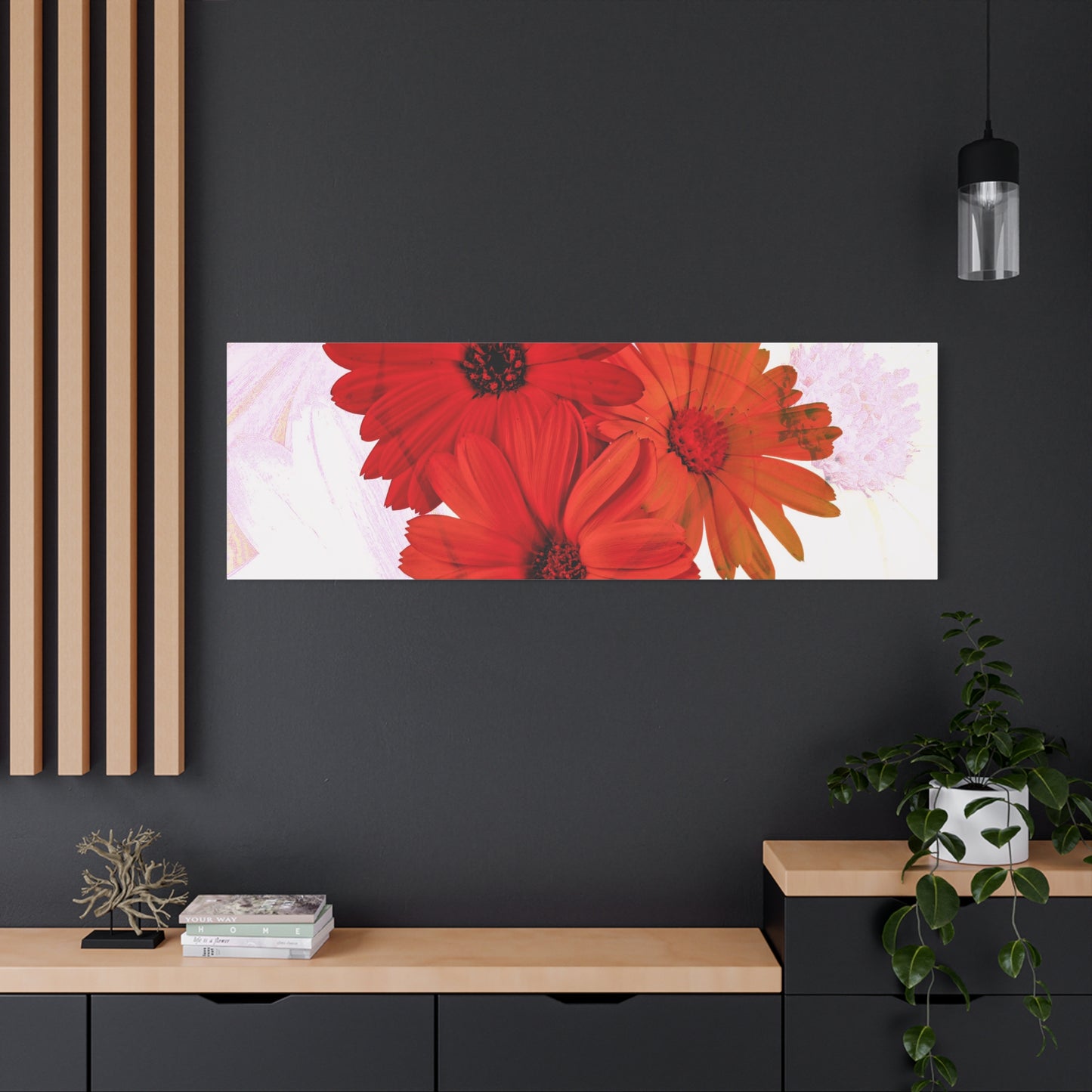 Collection Signature "FLORAL Numéro 20" sur Toile Fine Art sur Toile / Epaisseur 3,2cm - 1'25 po