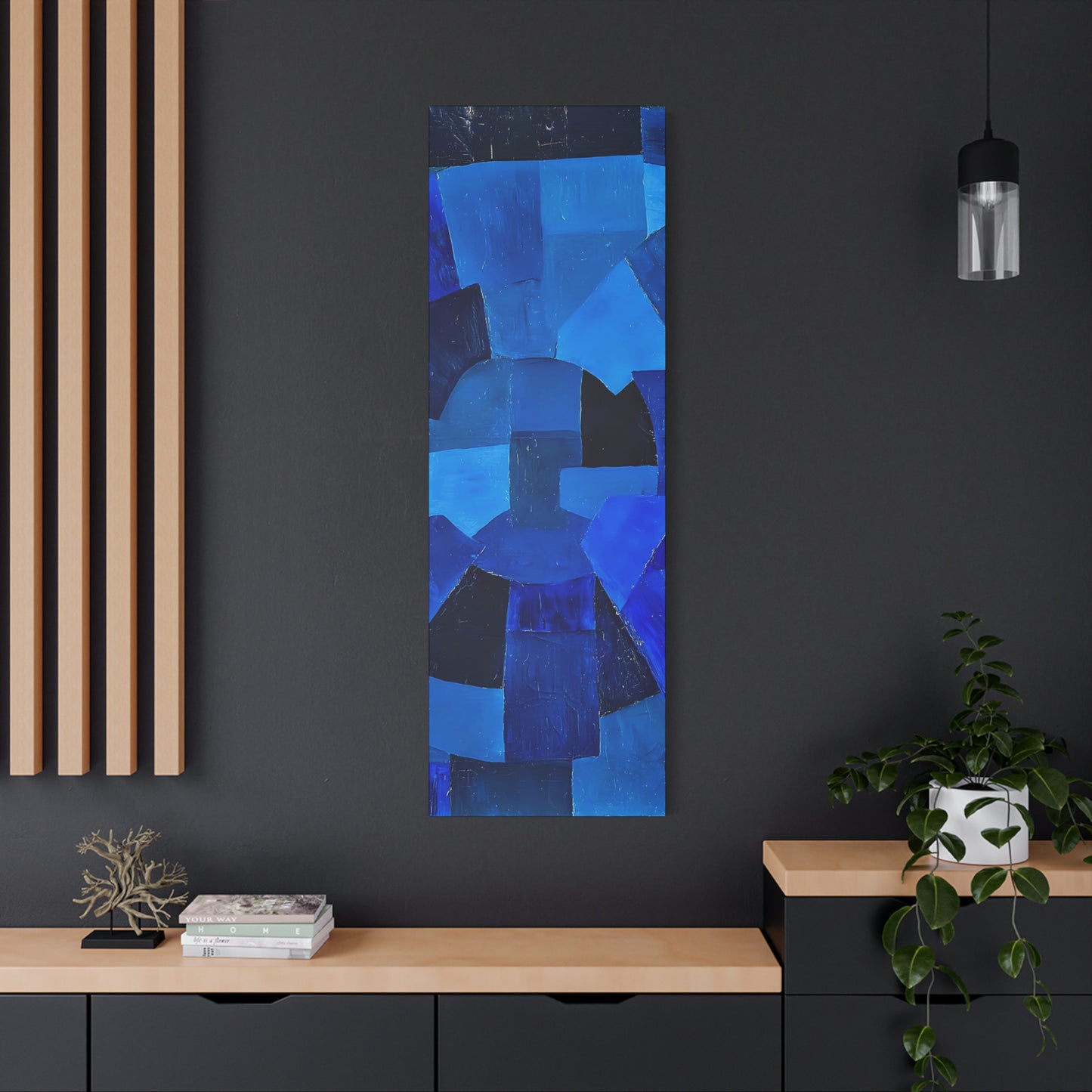 Komposition in Blau (1931) by Otto Freundlich  / Reproduction Fine Art sur Toile / Epaisseur 3,2cm - 1'25 po
