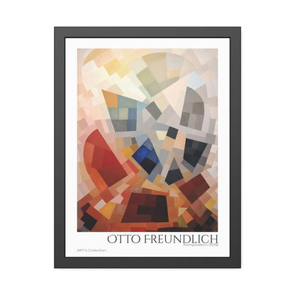 Komposition (1939) by Otto Freundlich  / Affiche Encadrée série ART's Collection