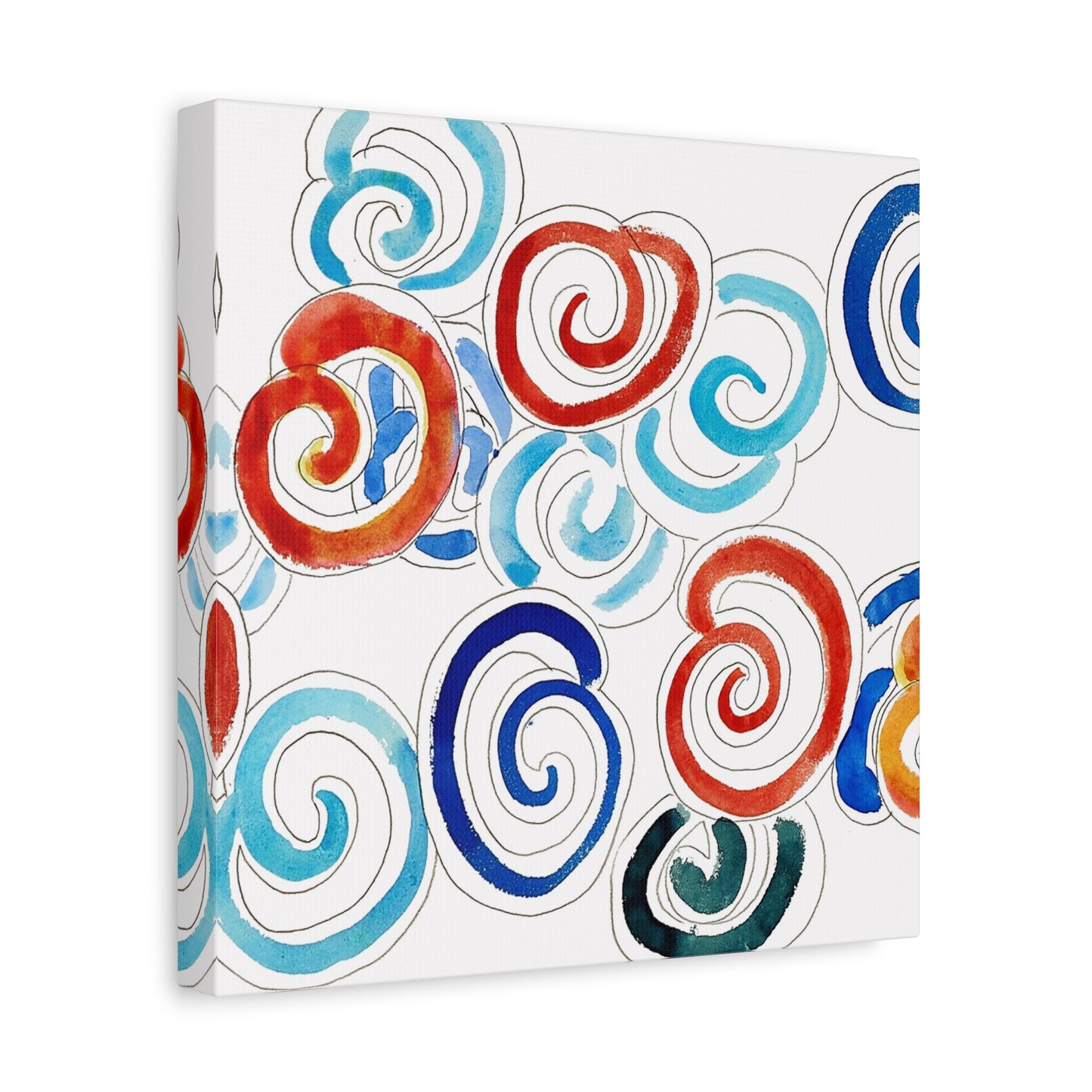 Escargots (1953) by Henri Matisse / Reproduction Fine Art sur Toile / Flanc Large Epaisseur 3.2 cm - 1.25 inch