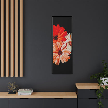Collection Signature "FLORAL Numéro 7" sur Toile encadrée avec caisse américaine