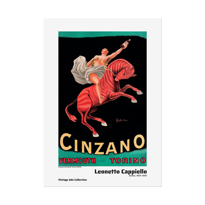 Cinzano Vermouth Torino (1910) by Leonetto Cappiello / Affiche imprimée - Série Vintage Ads Collection