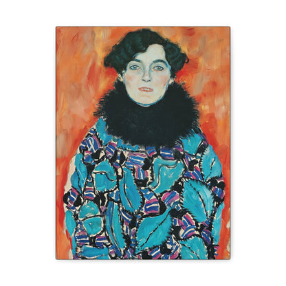 Johanna Staude (1917) by Gustav Klimt / Reproduction Fine Art sur Toile /  Epaisseur 3.2 cm - 1.25 inch