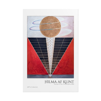 Group X No 2 Altarpiece (1915) by Hilma af Klint  / Affiche imprimée - Série ART's Collection