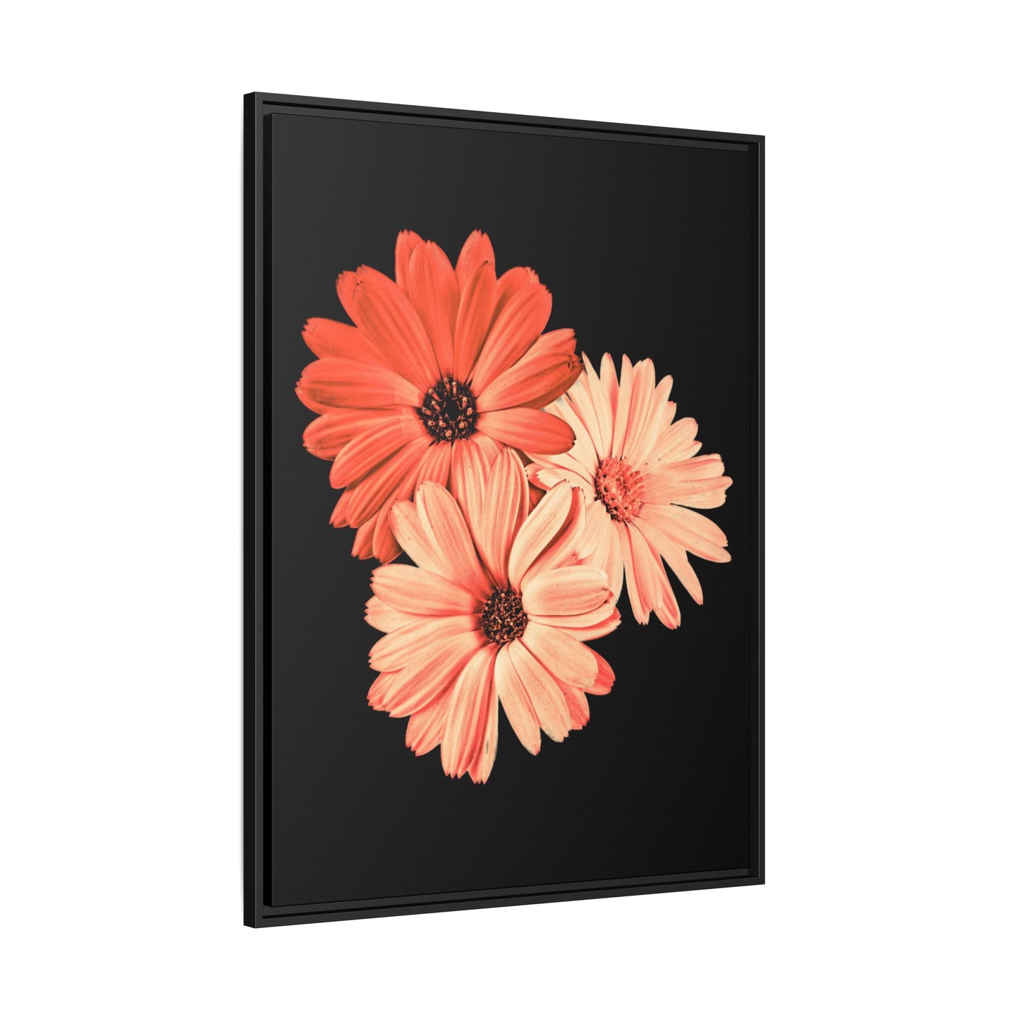 Collection Signature "FLORAL Numéro 6" sur Toile encadrée avec caisse américaine