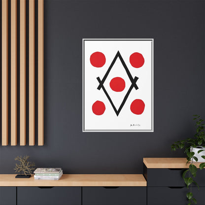 Losange (1946-1947) by Henri Matisse / Toile encadrée sur caisse américaine