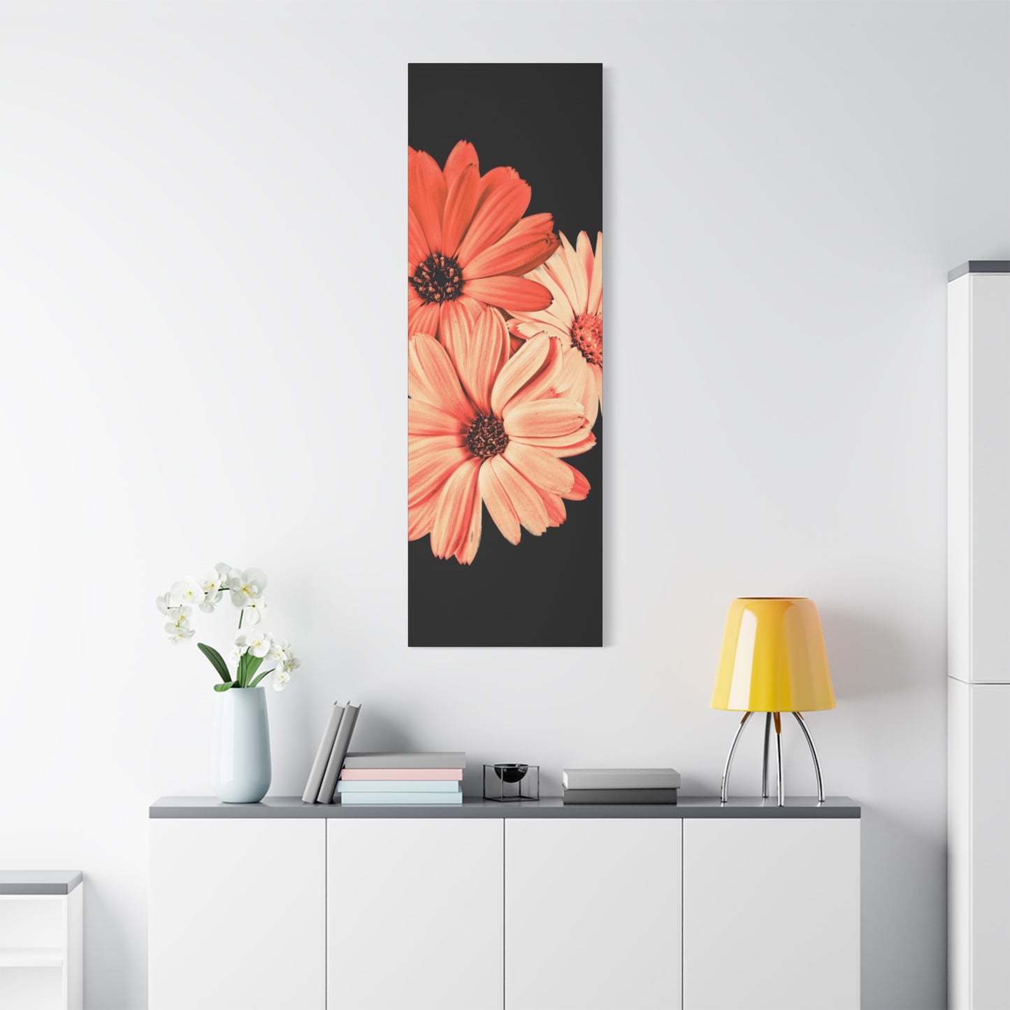 Collection Signature "FLORAL Numéro 6" sur Toile Fine Art sur Toile / Epaisseur 3,2cm - 1'25 po
