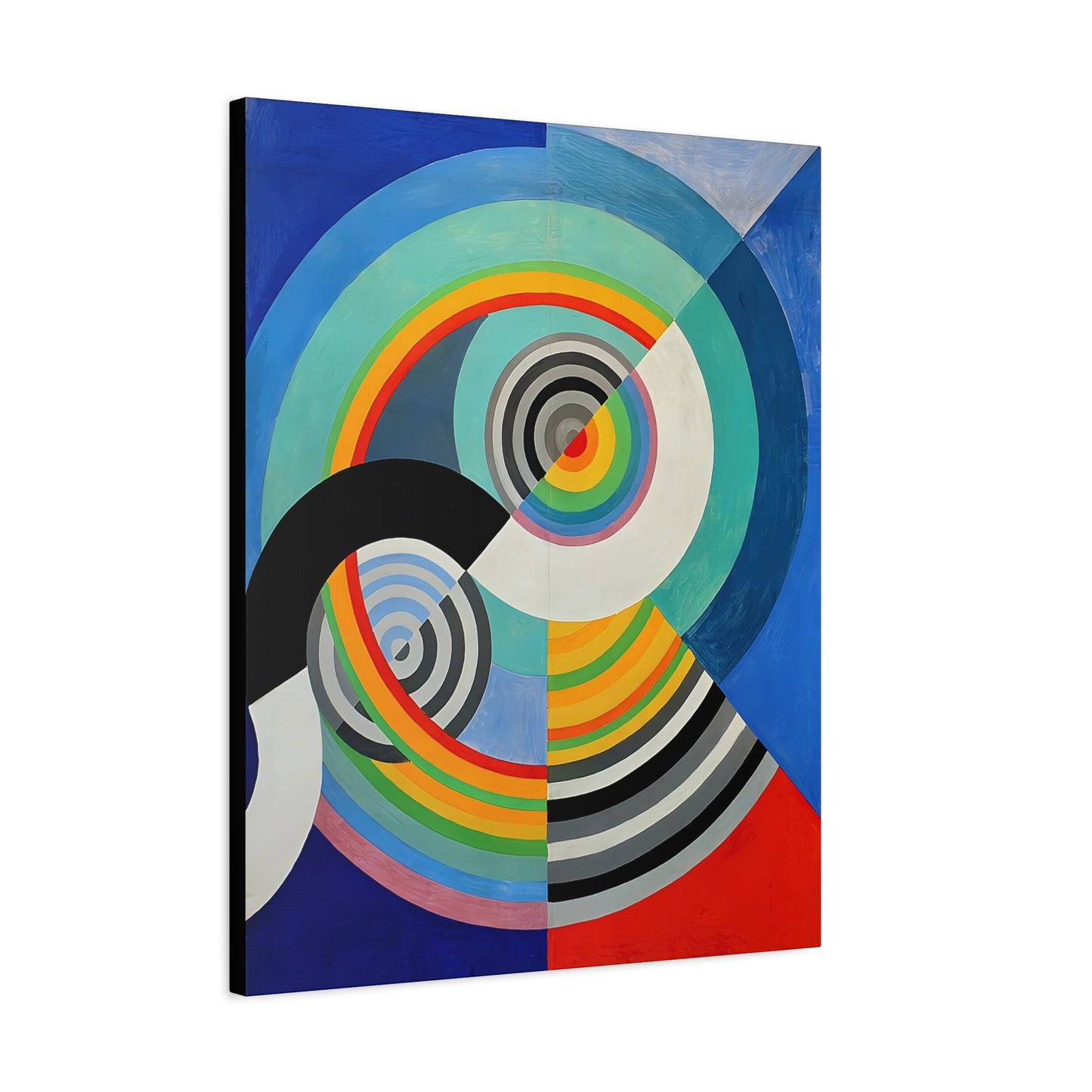 Rythme numéro 3 (1938) by Robert Delaunay / Reproduction Fine Art sur Toile / Epaisseur 3,2cm - 1'25 po