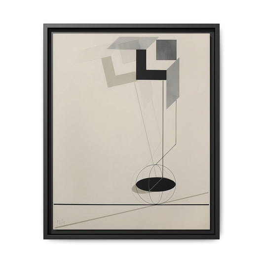 Kestnermappe Proun, Rob. Levnis and Chapman GmbH Hannover #2 (1923) by El Lissitzky / Toile encadrée sur caisse américaine