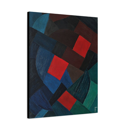 Komposition (1935-1936) by Otto Freundlich  / Reproduction Fine Art sur Toile / Epaisseur 3,2cm - 1'25 po