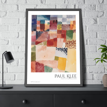 Motif from Hammamet (1914) by Paul Klee / Affiche Encadrée série ART's Collection