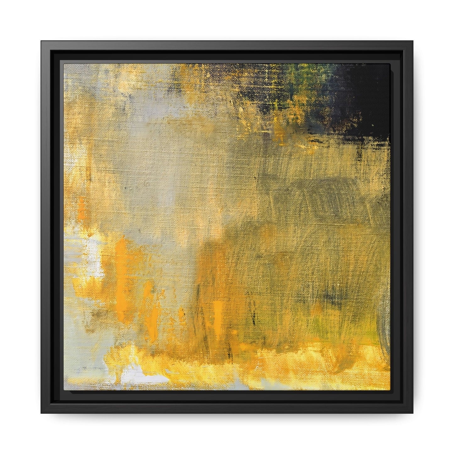 Tableau Contemporain Wheat Field "Série Sign Collections" / Toile encadrée sur caisse américaine