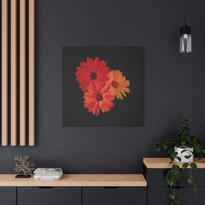 Collection Signature "FLORAL Numéro 1" sur Toile Fine Art sur Toile / Epaisseur 3,2cm - 1'25 po