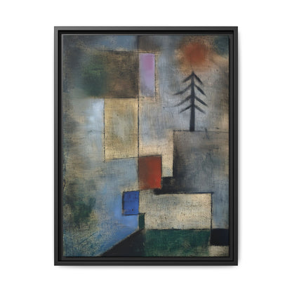 Small Picture of Fir Trees (1922) by Paul Klee / Toile encadrée sur caisse américaine