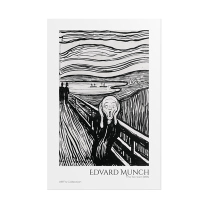 The Scream (1895) by Edvard Munch / Affiche imprimée - Série ART's Collection