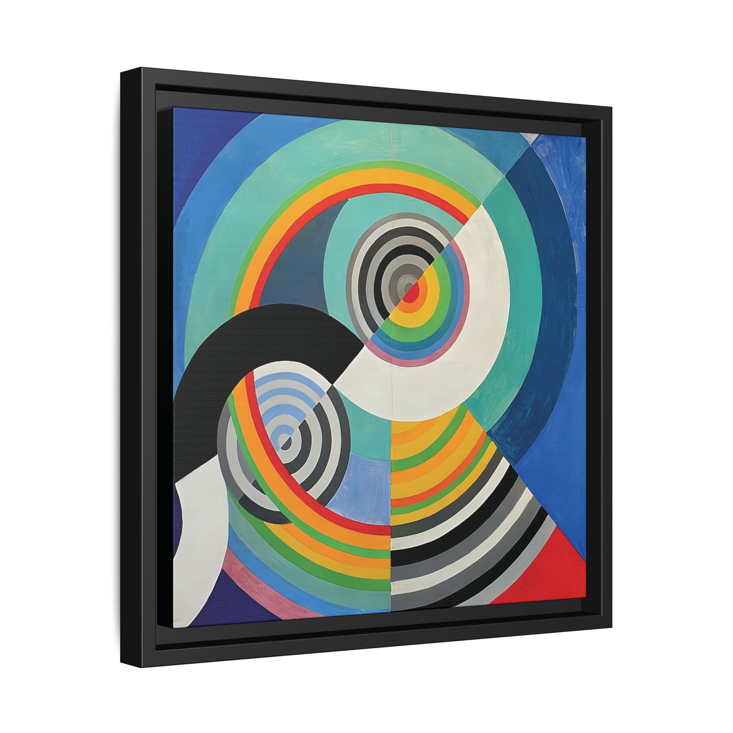 Rythme Numéro 3 (1938)  by Robert Delaunay  / Toile encadrée sur caisse américaine