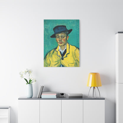 Portrait of Armand Roulin (1888) by Vincent van Gogh  / Reproduction Fine Art sur Toile / Epaisseur 3,2cm - 1'25 po