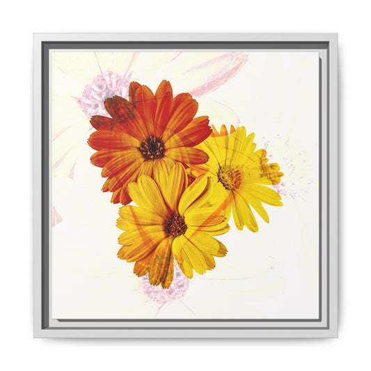 Collection Signature "FLORAL Numéro 13" sur Toile encadrée avec caisse américaine