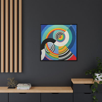 Rythme Numéro 3 (1938)  by Robert Delaunay  / Toile encadrée sur caisse américaine