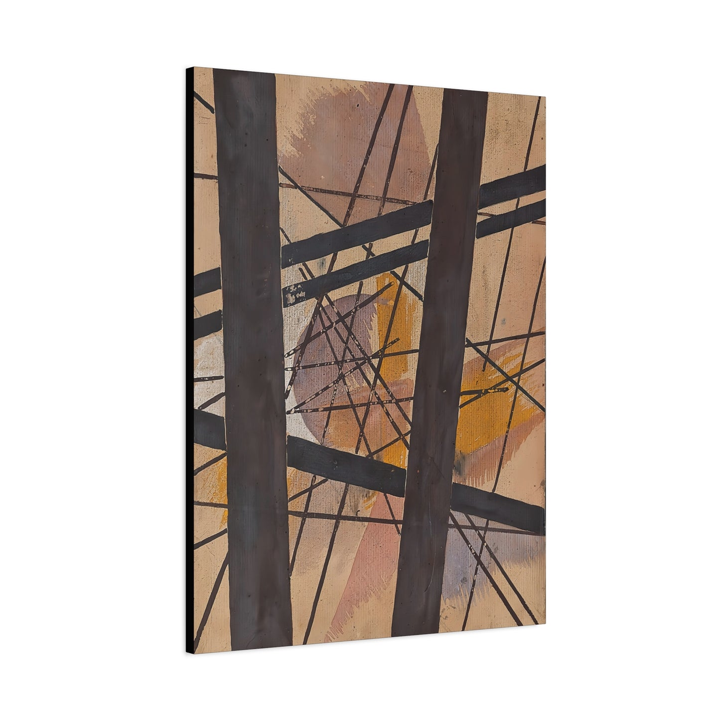 Raum-Kraft Komposition (1921-22) by Lyubov Popova  / Reproduction Fine Art sur Toile /  Epaisseur 3.2 cm - 1.25 inch
