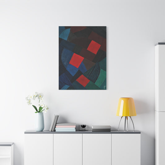 Komposition (1935-1936) by Otto Freundlich  / Reproduction Fine Art sur Toile / Epaisseur 3,2cm - 1'25 po