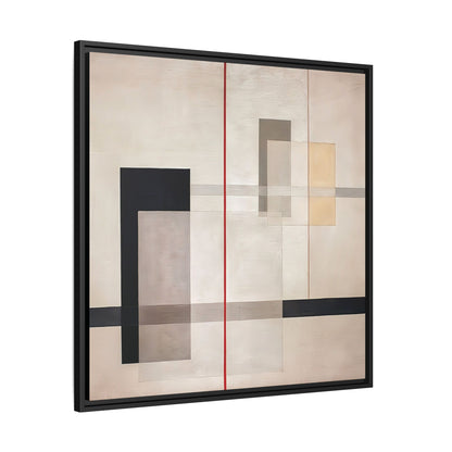 K VII (1922) by László Moholy-Nagy  / Toile encadrée sur caisse américaine