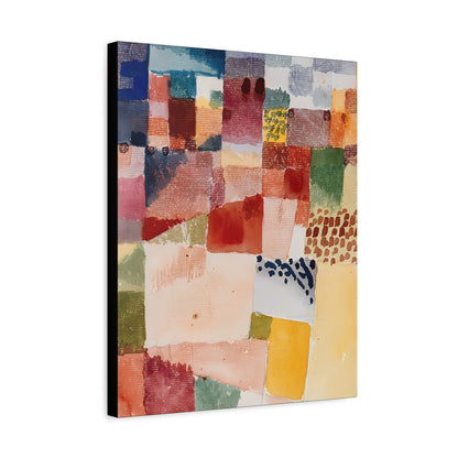Motif from Hammamet (1914) by Paul Klee  / Reproduction Fine Art sur Toile / Epaisseur 3,2cm - 1'25 po