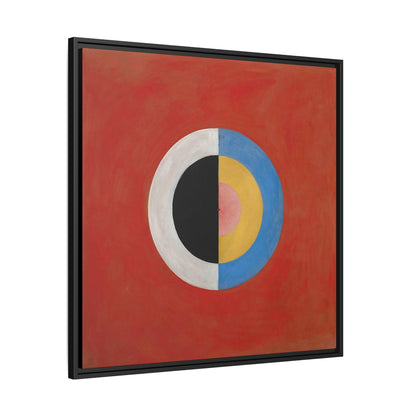 Group IX,SUW, No. 17. The Swan (1914-1915) by Hilma af Klint   / Toile encadrée sur caisse américaine