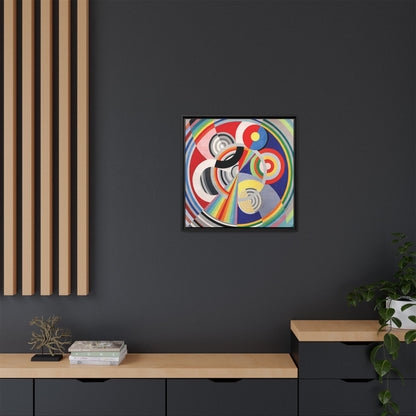 Rythme Numéro 1 (1938) by Robert Delaunay  / Toile encadrée sur caisse américaine