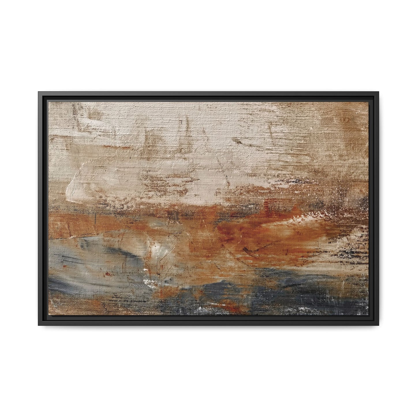 Tableau Naturel Colombia "Série Sign Collections" / Toile encadrée sur caisse américaine