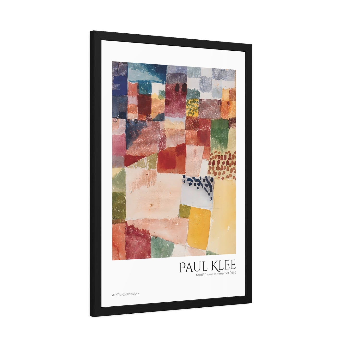 Motif from Hammamet (1914) by Paul Klee / Affiche Encadrée série ART's Collection