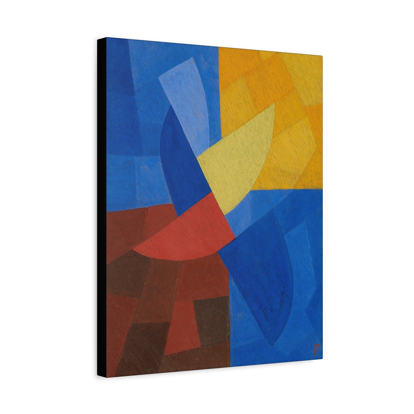 Composition (around 1932) by Otto Freundlich  / Reproduction Fine Art sur Toile /  Epaisseur 3.2 cm - 1.25 inch