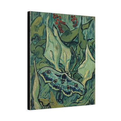 Emperor moth (1889) by Vincent van Gogh  / Reproduction Fine Art sur Toile / Epaisseur 3,2cm - 1'25 po