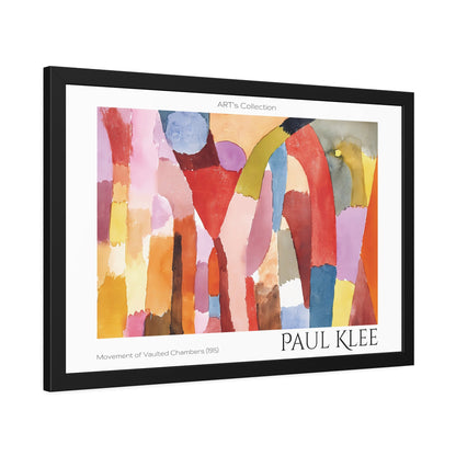Movement of Vaulted Chambers (1915)  by Paul Klee / Affiche Encadrée série ART's Collection