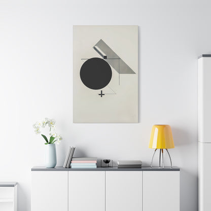 Kestnermappe Proun, Rob. Levnis and Chapman GmbH Hannover #5 (1923) by El Lissitzky / Reproduction Fine Art sur Toile / 3.2 cm - 1.25 inch