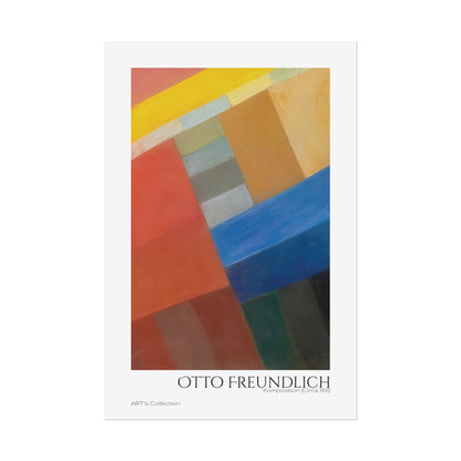 Komposition (Circa 1931) by Otto Freundlich / Affiche imprimée - Série ART's Collection