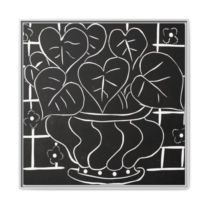 Corbeille de bégonias I (1938) by Henri Matisse / Toile encadrée sur caisse américaine
