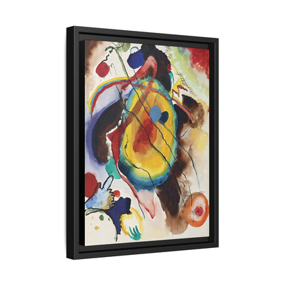 Entwurf zu einem Wandbild für Edwin R. Campbell by Wassily Kandinsky (1914) by Wassily Kandinsky / Toile encadrée sur caisse américaine