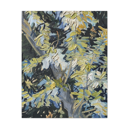 Acacia in Flowers by Vincent van Gogh  / Reproduction Fine Art sur Toile / Epaisseur 3,2cm - 1'25 po