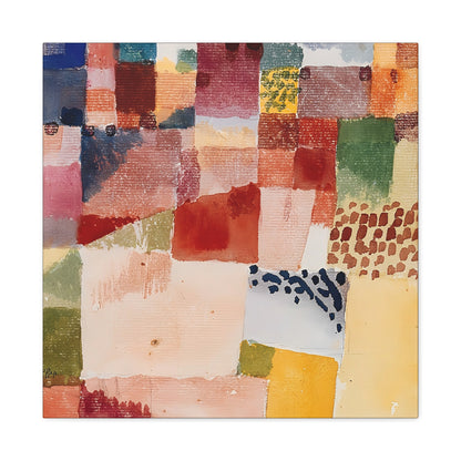 Motif from Hammamet (1914) by Paul Klee  / Reproduction Fine Art sur Toile / Epaisseur 3,2cm - 1'25 po