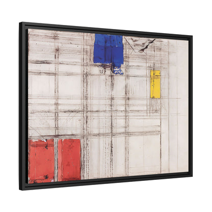 Study for a Composition (1940-1941) by Piet Mondrian  / Toile encadrée sur caisse américaine