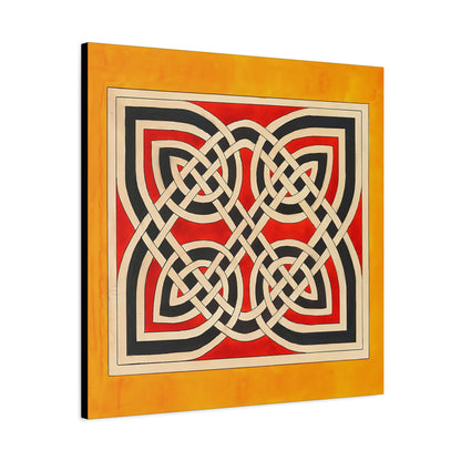 Celtic Ornament (ca 1900) by Elizabeth A. Nedwill  / Reproduction Fine Art sur Toile / Flanc Large Epaisseur 3.2 cm - 1.25 inch