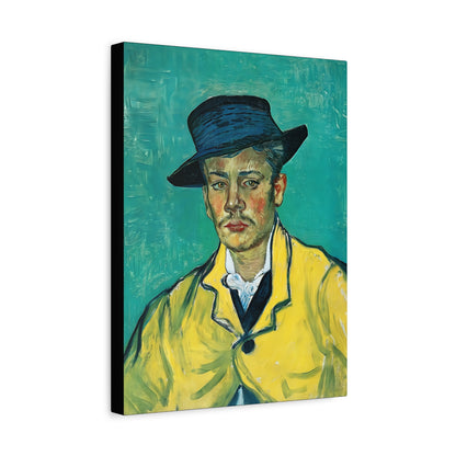 Portrait of Armand Roulin (1888) by Vincent van Gogh  / Reproduction Fine Art sur Toile / Epaisseur 3,2cm - 1'25 po