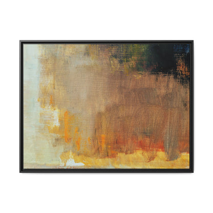 Tableau Contemporain Alezan "Série Sign Collections" / Toile encadrée sur caisse américaine