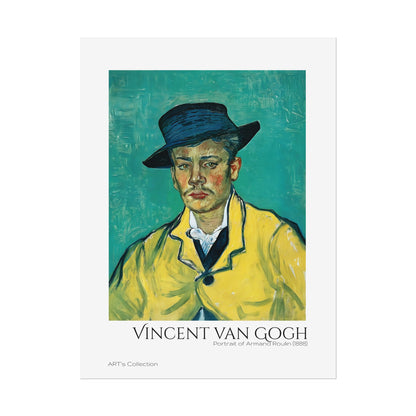 Portrait of Armand Roulin (1888) by Vincent van Gogh / Affiche imprimée - Série ART's Collection