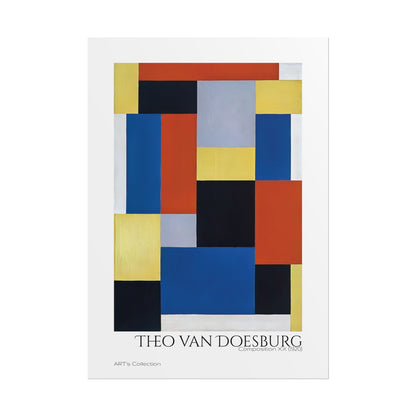 Composition XX (1920) by Theo van Doesburg  / Affiche imprimée - Série ART's Collection