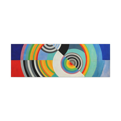 Rythme numéro 3 (1938) by Robert Delaunay / Reproduction Fine Art sur Toile / Epaisseur 3,2cm - 1'25 po