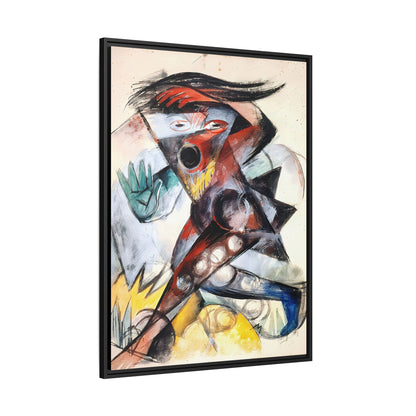 Caliban (1914) by Franz Marc / Toile encadrée sur caisse américaine